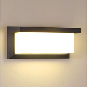 Brilagi BRICKY Aplica de perete pentru exterior LED RGBW 1xE27/9W/230V antracit IP54