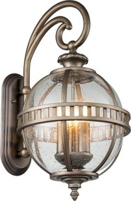 Kichler KL-HALLERON-2M-BU - Aplica de perete pentru exterior HALLERON, 3xE14/40W/230V, IP44