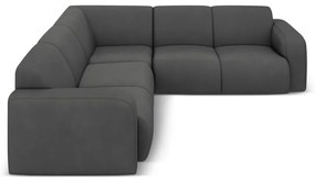 Colțar gri închis (cu colț variabil/în formă de ”L”) Molino – Micadoni Home