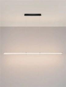 Lustra suspendata LED 3000K PHEME nickel satinat