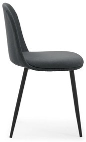 Scaune de dining gri-închis 4 buc. Malila – Marckeric