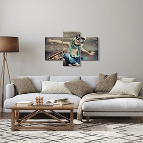 Tablou - Tânăr aviator (90x60 cm)