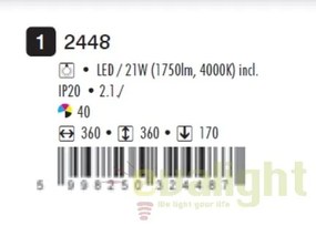 Plafoniera LED design modern Danielle 2448 RX