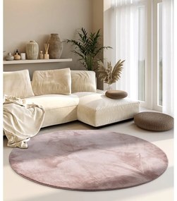 Covor roz prăfuit rotund ø 200 cm Leon – Villeroy&Boch