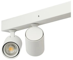 Plafoniera liniara alba cu 3 spoturi EXO 3, 70cm
