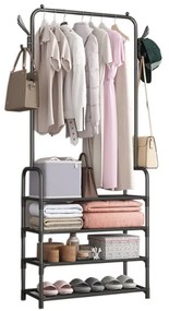 Suport pentru haine LRA-01 negru