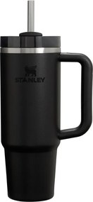 Termos negru cu pai din oțel inoxidabil 890 ml Quencher H2.O FlowState™ Tumbler Black 2.0 – Stanley