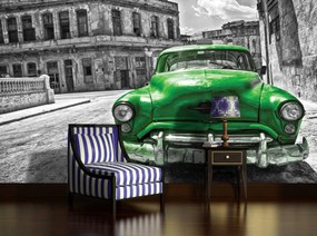 Fototapet - Mașina Vintage Cubaneză (152,5x104 cm)