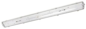 Corp de iluminat fluorescent industrial T8 2xG13/18W/230V IP65