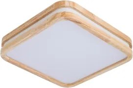 Brilagi - Plafonieră LED MOLINA SQUARE LED/32W/230V 3000/4000/6000K stejar 30x30 cm