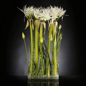 Aranjament floral, decor festiv, design LUX SPIDERLILLY, 50x100cm