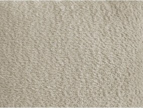 Taburet bej cu tapițerie din țesătură bouclé Roxelane – Bobochic Paris