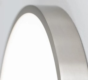 Aplica LED de perete sau tavan, Bully 14cm satin chrome