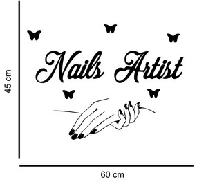 Sticker perete Nail Salon 2