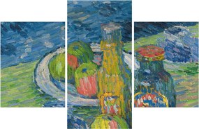 Tablou - Alexej von Jawlensky, Still Life with Bottles and Fruit, reproducere (90x60 cm)
