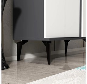 Pantofar Vipapo 10 (antracit + alb). 1094609