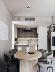 Lustra suspendata LED design ambiental Esti fumuriu