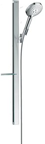 Set de dus 120, 3 jeturi, bara de dus 90 cm, crom Crom