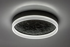 Rabalux 71523 - LED reglabil (compatibil cu dimmer) plafonieră TIMMO 24W/230V 3000-6500K Ø 40 cm negru + telecomandă inclusă