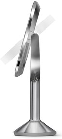 Oglindă cosmetică (5x) cu led/de mărire ø 20 cm Sensor Trio – simplehuman