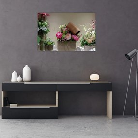 Tablou -Trandafir pentru tine (90x60 cm)