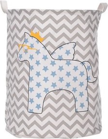 Cos pentru jucarii si rufe cu imprimeu PEGAZ STAR 35x45 cm, colorat