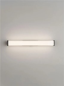 Aplica de perete LED baie IP44 MISTY negru