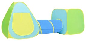 Cort de joaca pentru copii cu 100 bile, multicolor