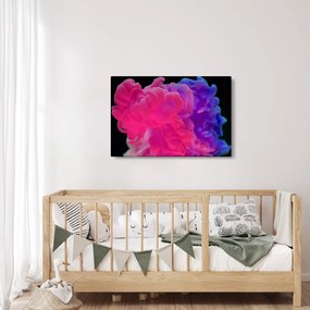 Tablou cu fum colorat (90x60 cm)
