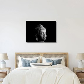 Tablou pe sticlă - Buddha, portret (70x50 cm)
