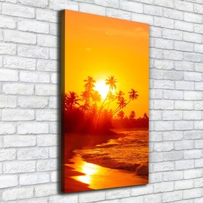 Tablouri tipărite pe pânză Plaja tropicala