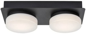 Plafoniera LED pentru baie design modern IP44 Attichus negru, alb