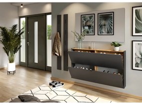 Pantofar gri antracit cu deschidere înclinată Ameca – Germania