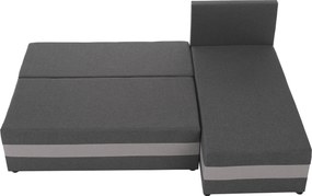 Set de canapea universal, gri/gri deschis, PAGI COLţ UNI