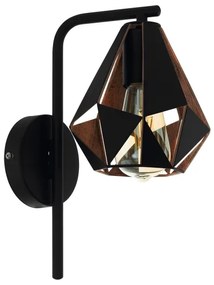 Eglo 43057 - Aplică perete CARLTON 1xE27/60W/230V