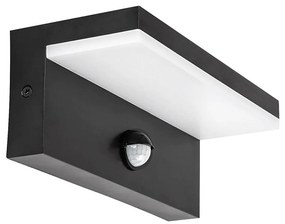 Aplică LED de exterior cu senzor Rabalux 77115 ZARAGOZA LED/9W/230V IP54 negru