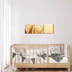 Tablou- detaliu cu (cu ceas) (90x30 cm)