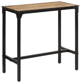vidaXL Masă de bar, 110x55x107 cm, lemn masiv de mango nefinisat