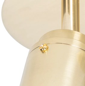 Spotlight modern pentru baie din alamă cu 2 lumini IP44 - Ducha