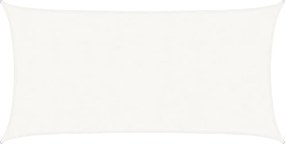 vidaXL Pânză parasolar, alb, 4 x 7 m, HDPE, 160 g/m²