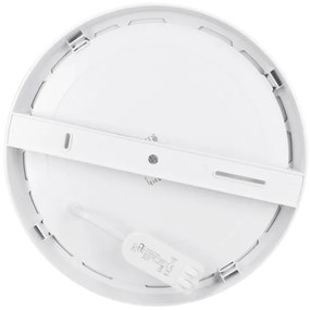 Solight WD244-W - Panou LED 2 în 1 24W/230V 3000/4000/6000K Ø 30 cm IP54 alb