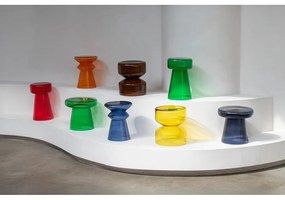 Măsuță auxiliară rotundă din sticlă ø 32 cm Amarre – Leitmotiv