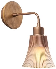 Aplică de perete arămie ø 13 cm Foca – Opviq lights