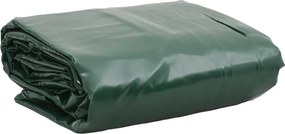 vidaXL Prelată, verde, 1,5x10 m, 650 g/m²