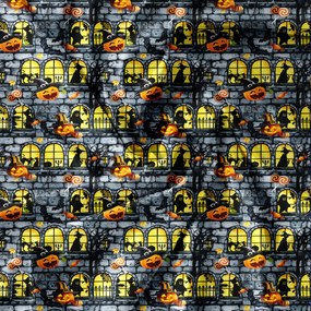 Povlečení z mikrovlákna SCARY PARTY šedé Dimensiune lenjerie de pat: 70 x 80 cm | 140 x 200 cm