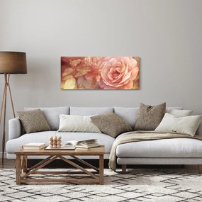 Tablou cu trandafir (120x50 cm)