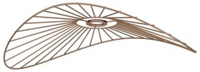 Brilagi - Lustră LED aplicată CERIA WIRE, 1xE27/40W/230V, 40x56 cm, bronz