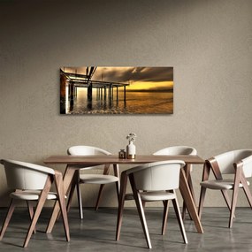 Tablou - Arhitectura la mal (120x50 cm)