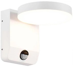 LED Aplica de perete exterior cu senzor LED/17W/230V 3000K albă