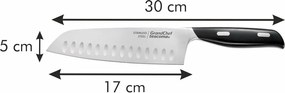 Tescoma Cuțit Santoku GrandCHEF, 17 cm